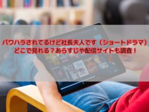 【パワハラされてるけど社長夫人です】ネタバレどこで見れる？あらすじや配信サイトも調査！