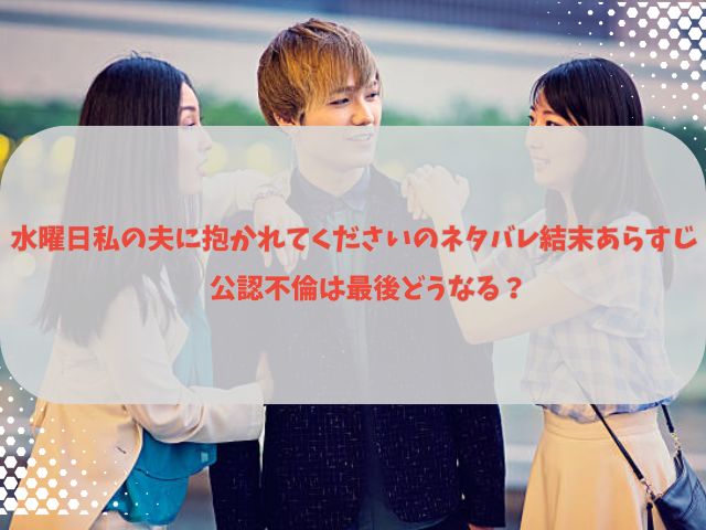 水曜日私の夫に抱かれてくださいのネタバレ結末あらすじ！公認不倫は最後どうなる？